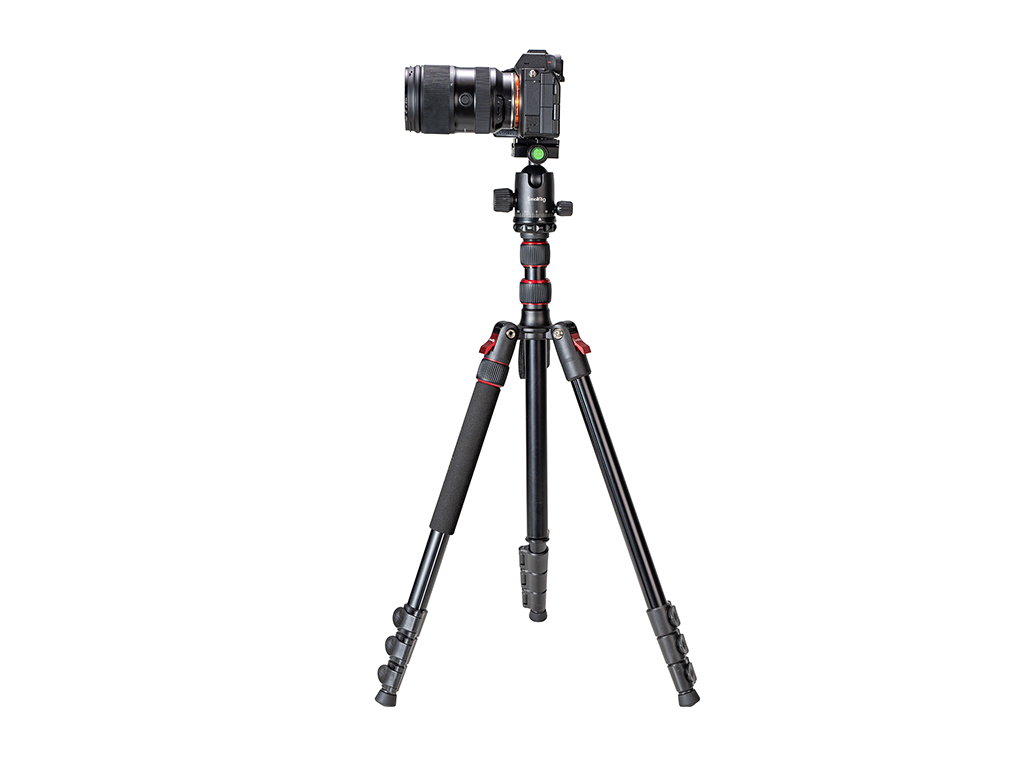 SmallRig 3474C CT-20 Alüminyum 15kg Taşıma Kapasiteli Fotoğraf Tripodu 200cm Maksimum Uzunluk
